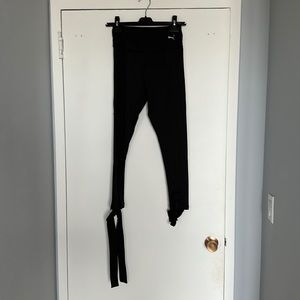Puma Leggings with sheer and tie detail